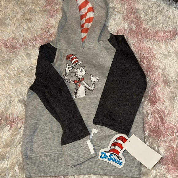 NWT Cat in the Hat Toddler Hoodie 2T - Picture 2 of 4